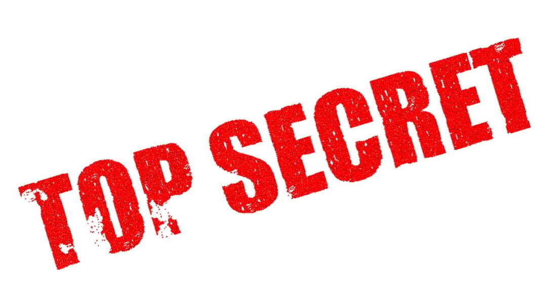 top secret, classified, confidential